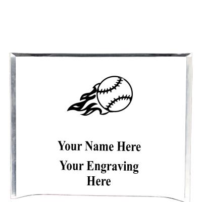 7"X5" YOUR LOGO CURVA ACRYLIC