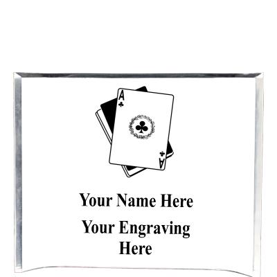 7"X5" YOUR LOGO CURVA ACRYLIC