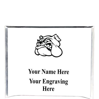 7"X5" YOUR LOGO CURVA ACRYLIC