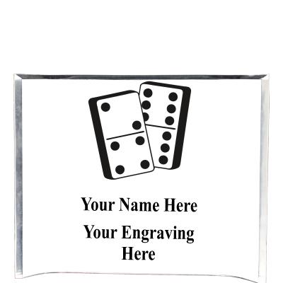 7"X5" YOUR LOGO CURVA ACRYLIC