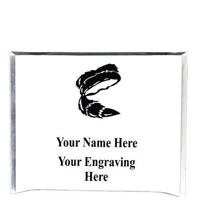 7"X5" YOUR LOGO CURVA ACRYLIC