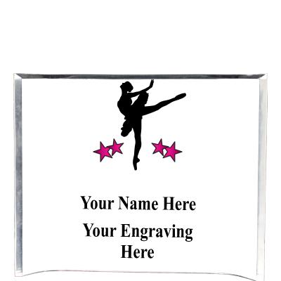 7"X5" YOUR LOGO CURVA ACRYLIC