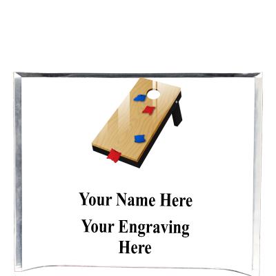 7"X5" YOUR LOGO CURVA ACRYLIC