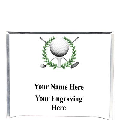 7"X5" YOUR LOGO CURVA ACRYLIC