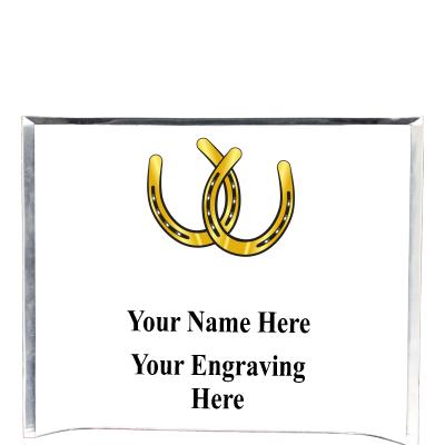 7"X5" YOUR LOGO CURVA ACRYLIC