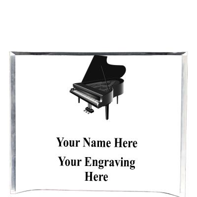 7"X5" YOUR LOGO CURVA ACRYLIC