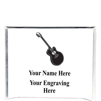 7"X5" YOUR LOGO CURVA ACRYLIC