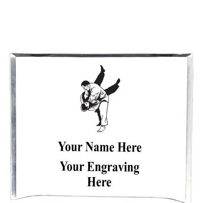 7"X5" YOUR LOGO CURVA ACRYLIC