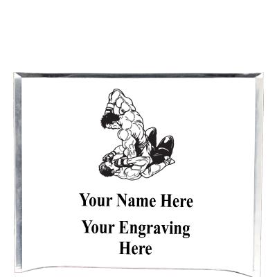 7"X5" YOUR LOGO CURVA ACRYLIC