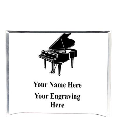 7"X5" YOUR LOGO CURVA ACRYLIC