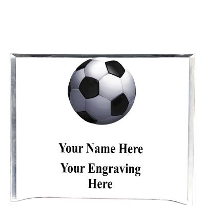 7"X5" YOUR LOGO CURVA ACRYLIC