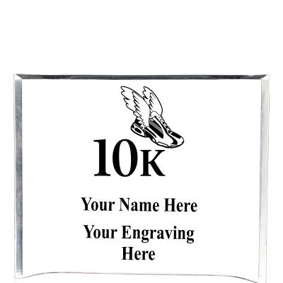 7"X5" YOUR LOGO CURVA ACRYLIC