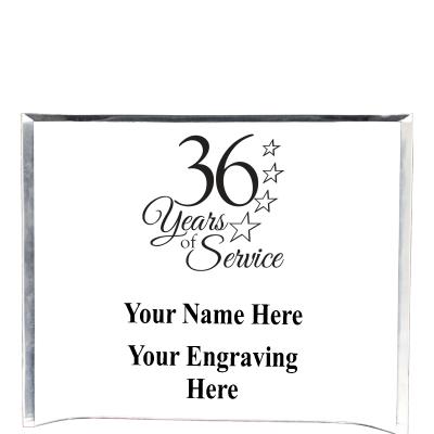 7"X5" YOUR LOGO CURVA ACRYLIC