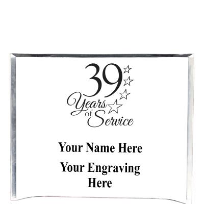 7"X5" YOUR LOGO CURVA ACRYLIC