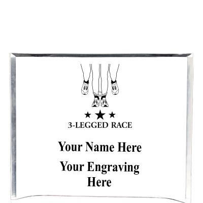 7"X5" YOUR LOGO CURVA ACRYLIC