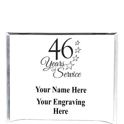 7"X5" YOUR LOGO CURVA ACRYLIC