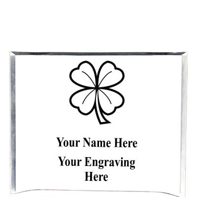 7"X5" YOUR LOGO CURVA ACRYLIC