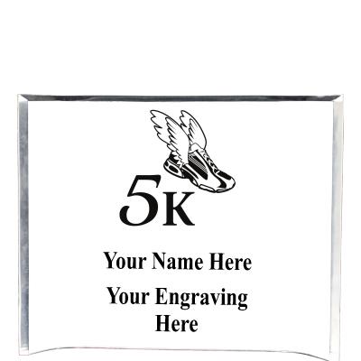 7"X5" YOUR LOGO CURVA ACRYLIC