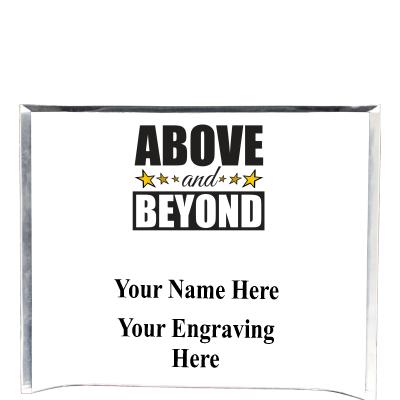 7"X5" YOUR LOGO CURVA ACRYLIC