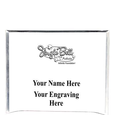 7"X5" YOUR LOGO CURVA ACRYLIC