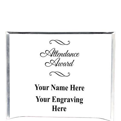 7"X5" YOUR LOGO CURVA ACRYLIC