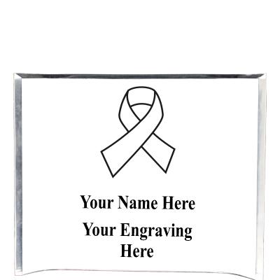 7"X5" YOUR LOGO CURVA ACRYLIC