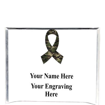 7"X5" YOUR LOGO CURVA ACRYLIC