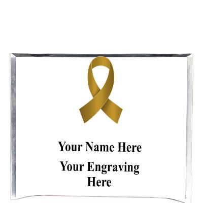 7"X5" YOUR LOGO CURVA ACRYLIC