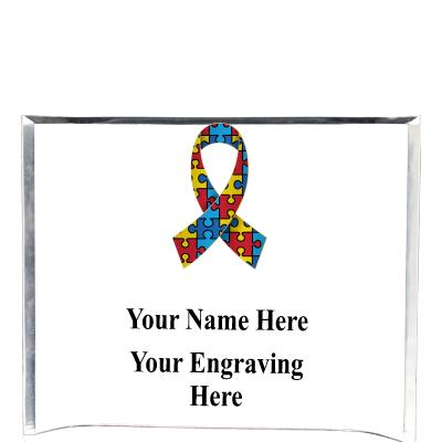 7"X5" YOUR LOGO CURVA ACRYLIC