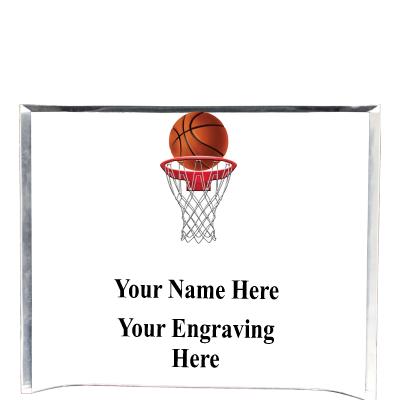 7"X5" YOUR LOGO CURVA ACRYLIC