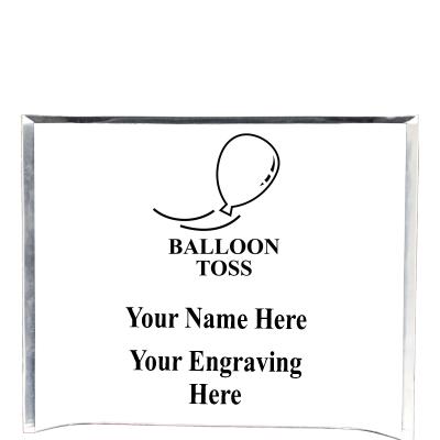 7"X5" YOUR LOGO CURVA ACRYLIC