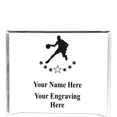 7"X5" YOUR LOGO CURVA ACRYLIC