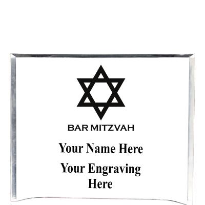 7"X5" YOUR LOGO CURVA ACRYLIC