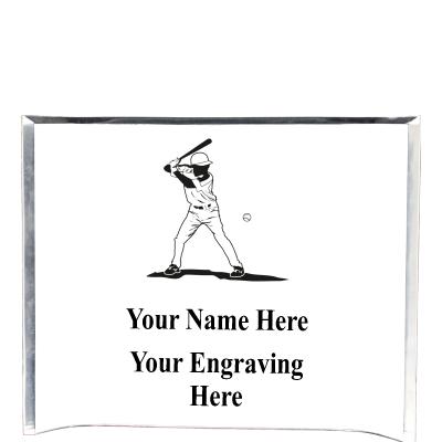 7"X5" YOUR LOGO CURVA ACRYLIC