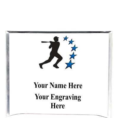 7"X5" YOUR LOGO CURVA ACRYLIC