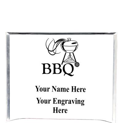 7"X5" YOUR LOGO CURVA ACRYLIC