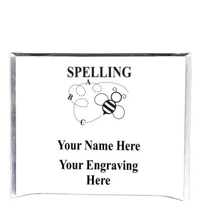 7"X5" YOUR LOGO CURVA ACRYLIC