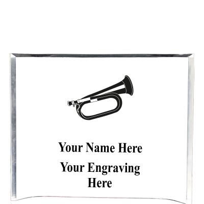 7"X5" YOUR LOGO CURVA ACRYLIC