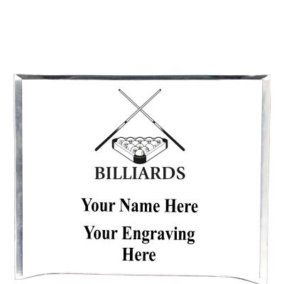 7"X5" YOUR LOGO CURVA ACRYLIC