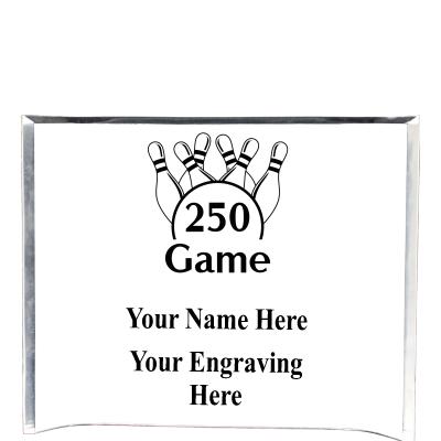 7"X5" YOUR LOGO CURVA ACRYLIC