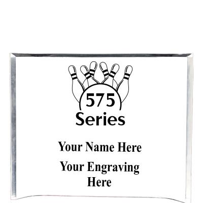 7"X5" YOUR LOGO CURVA ACRYLIC