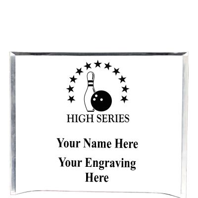 7"X5" YOUR LOGO CURVA ACRYLIC
