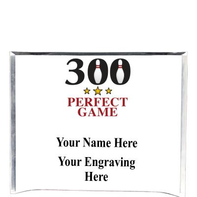 7"X5" YOUR LOGO CURVA ACRYLIC