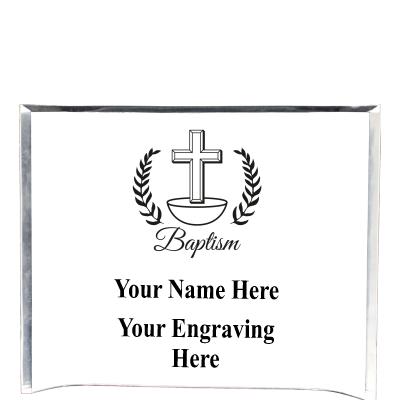 7"X5" YOUR LOGO CURVA ACRYLIC