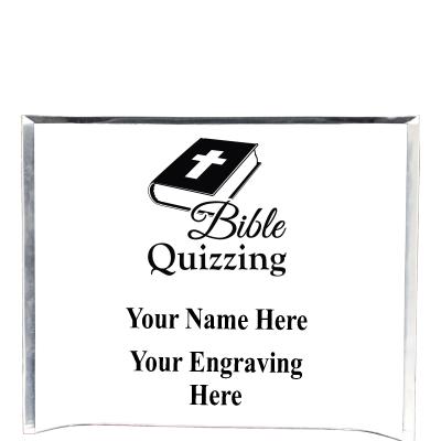 7"X5" YOUR LOGO CURVA ACRYLIC