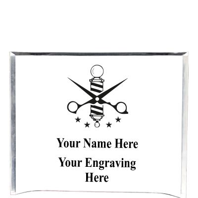 7"X5" YOUR LOGO CURVA ACRYLIC