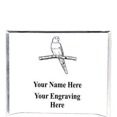 7"X5" YOUR LOGO CURVA ACRYLIC