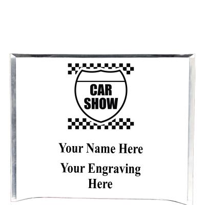 7"X5" YOUR LOGO CURVA ACRYLIC