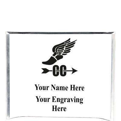 7"X5" YOUR LOGO CURVA ACRYLIC