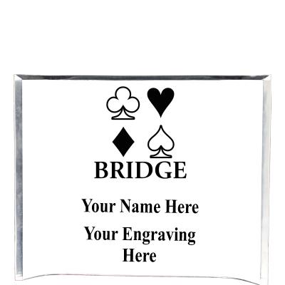 7"X5" YOUR LOGO CURVA ACRYLIC